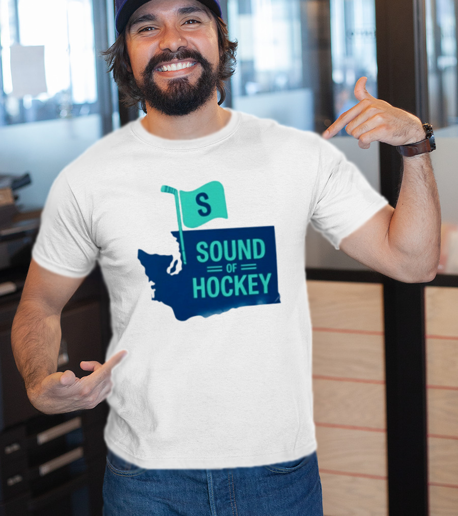 Seattle Kraken Sound Of Hockey State Flag S T-Shirt