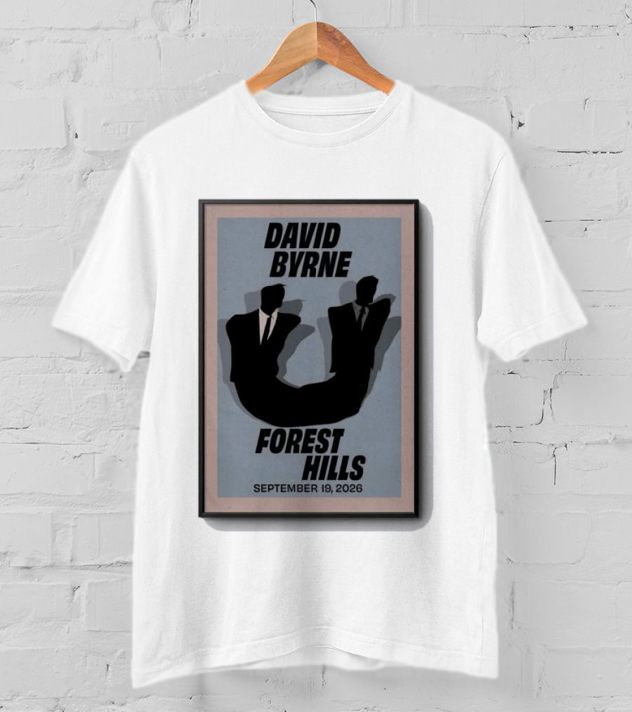 David Byrne Forest Hills September 19 2026 T-Shirt