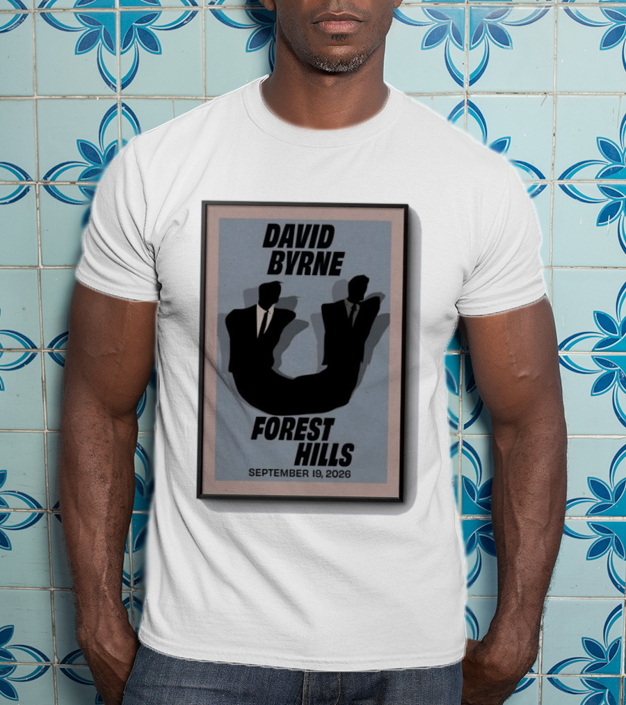 David Byrne Forest Hills September 19 2026 T-Shirt