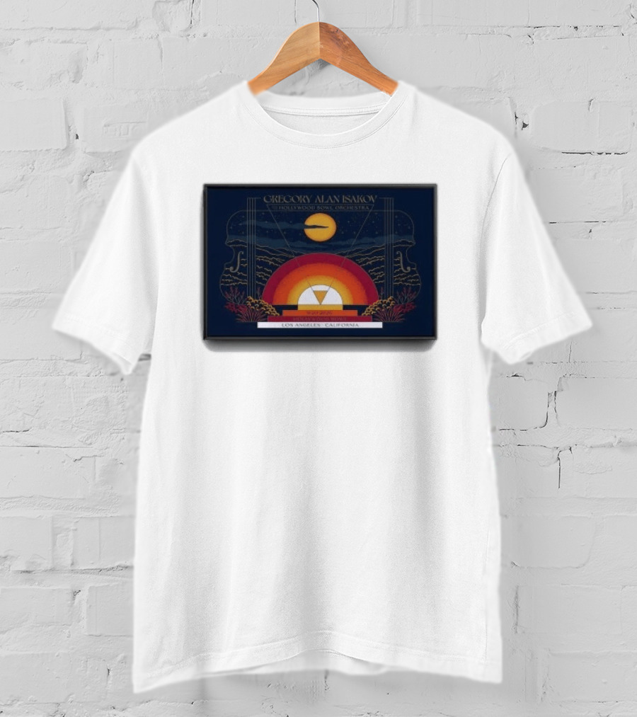 Gregory Alan Isakov Hollywood Bowl Orchestra Los Angeles California 2026 T-Shirt