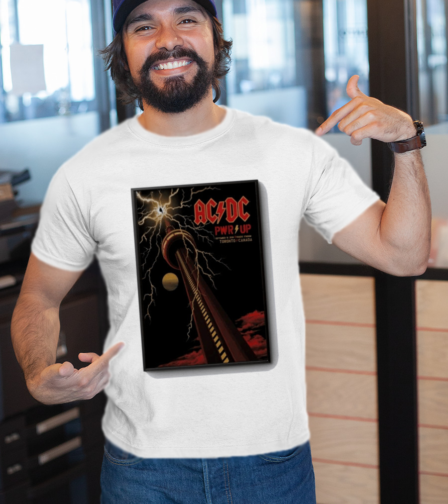 AC DC PWR UP Toronto Canada 2026 Rogers Stadium Concert T-Shirt
