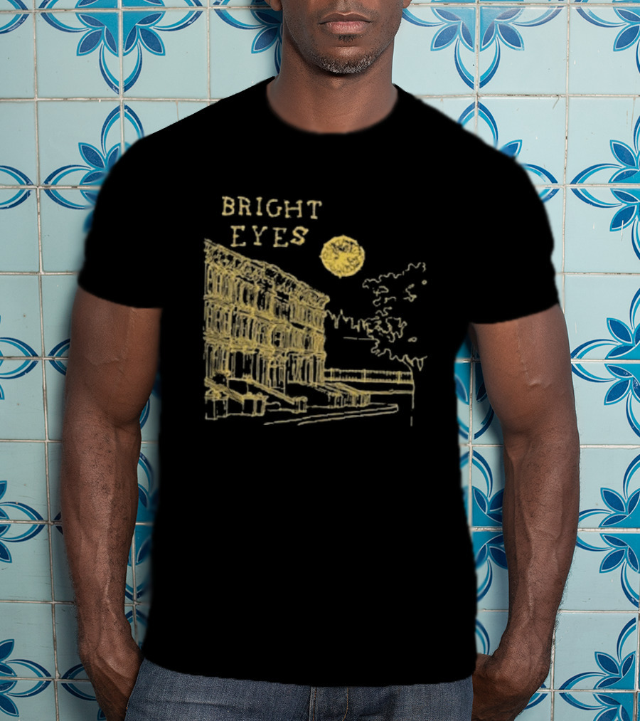 Bright Eyes I'm Wide Awake It's Morning Sun And Building Scene T-Shirt