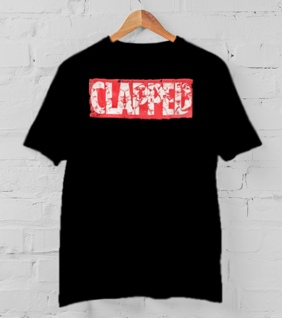 Clappedmob Raw Cut Halloween Horror Characters T-Shirt