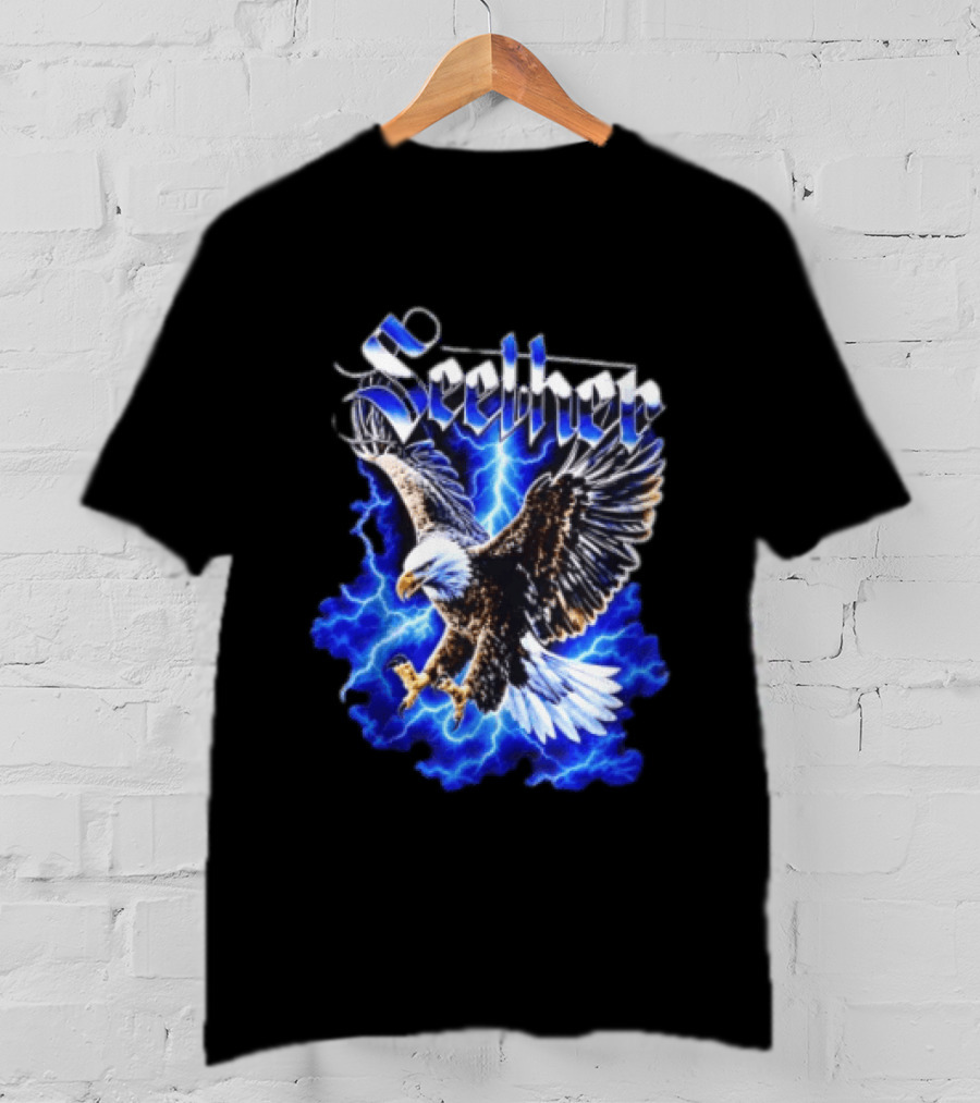 Seether Eagle Lightning Alternative Metal Band T-Shirt