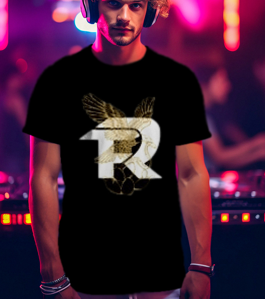 Fuerza Regida Aguila Emblem Featuring Majestic Eagle T-Shirt