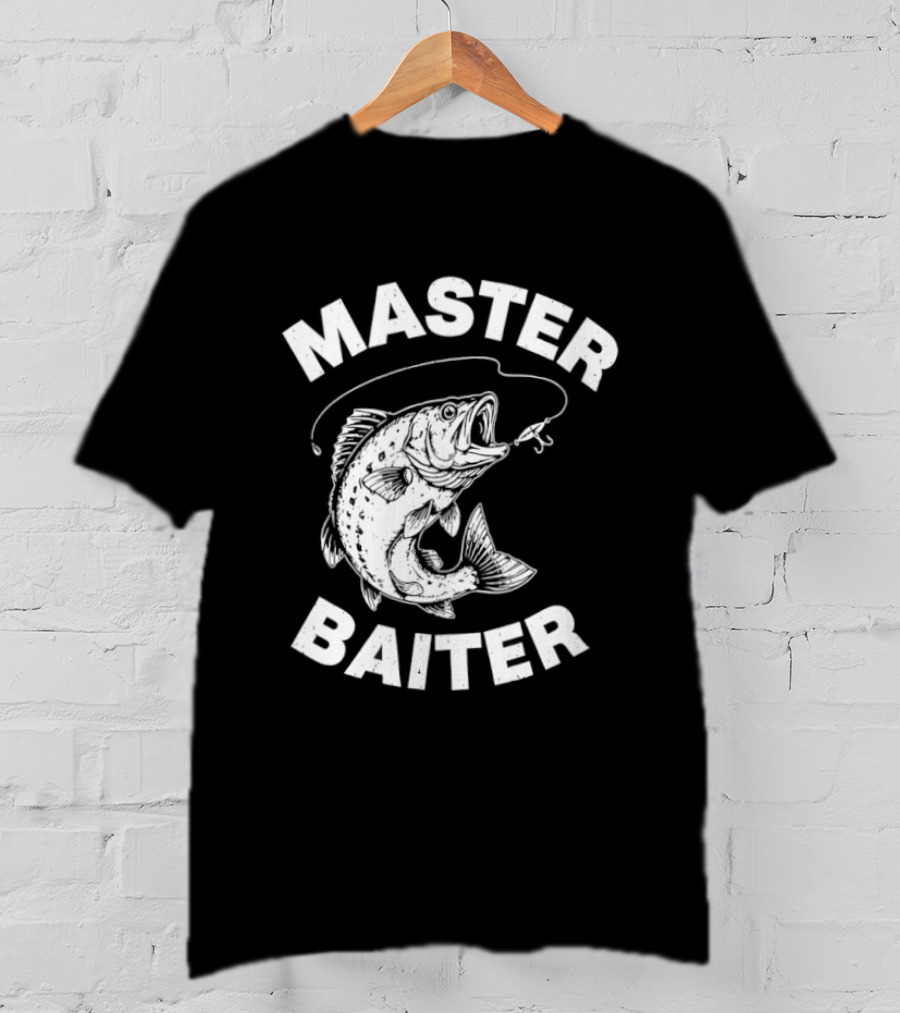 Master Baiter Fishing Hook Fish T-Shirt