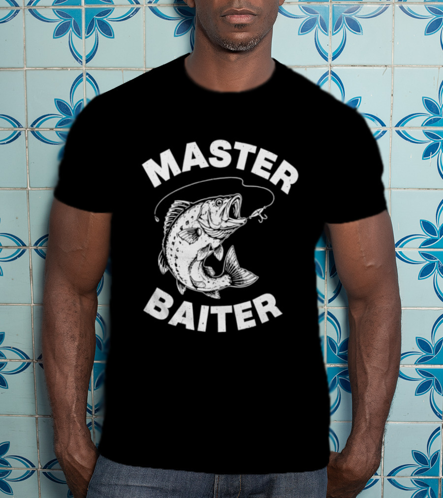 Master Baiter Fishing Hook Fish T-Shirt