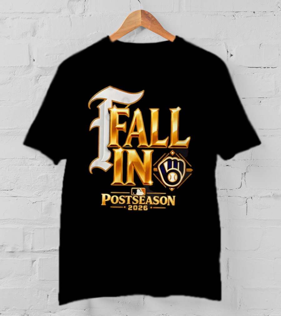 Milwaukee Brewers Fall In Postseason 2026 MLB T-Shirt