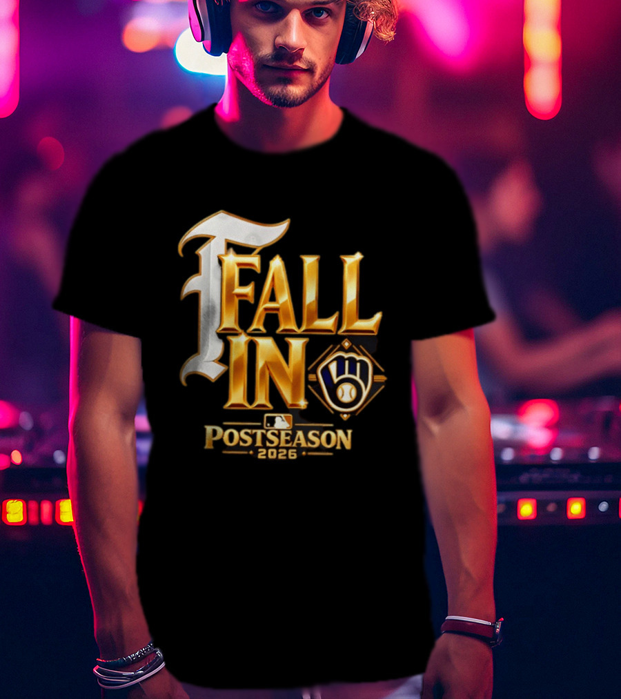Milwaukee Brewers Fall In Postseason 2026 MLB T-Shirt
