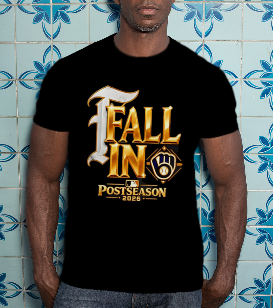 Milwaukee Brewers Fall In Postseason 2026 MLB T-Shirt