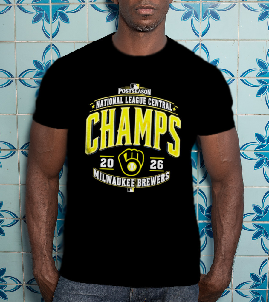 Milwaukee Brewers National League Central Champs 2026 T-Shirt