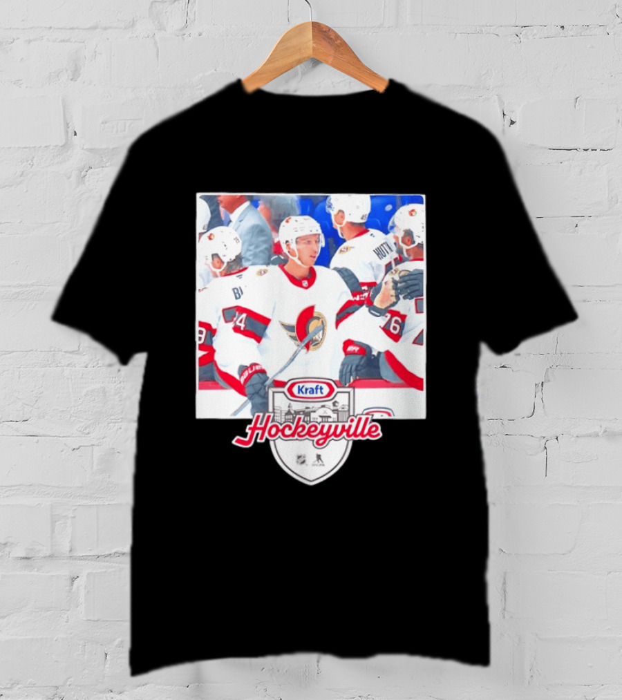 Kraft Hockeyville Ottawa Senators NHL Players Team Canada T-Shirt
