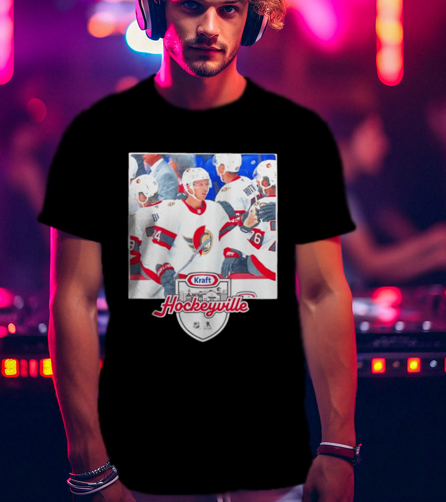Kraft Hockeyville Ottawa Senators NHL Players Team Canada T-Shirt