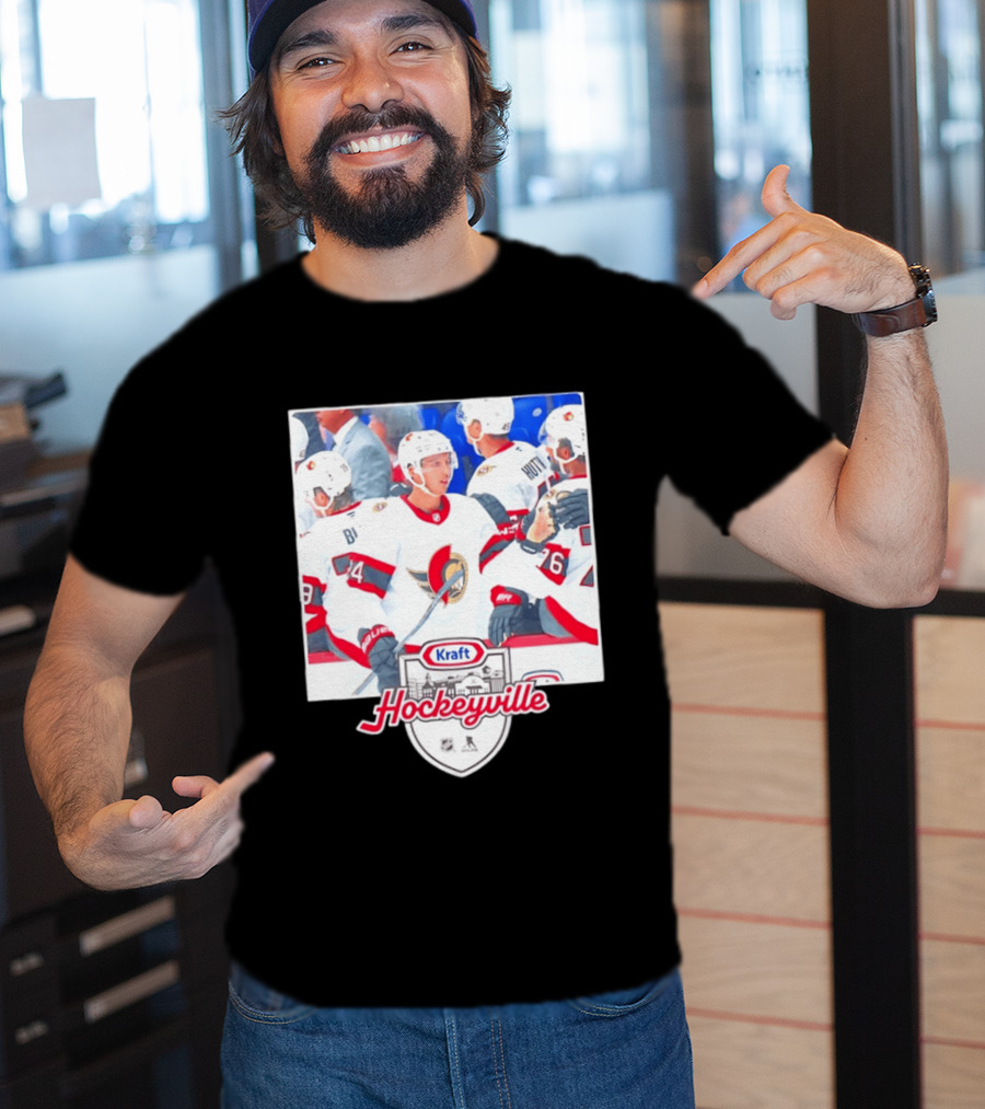 Kraft Hockeyville Ottawa Senators NHL Players Team Canada T-Shirt