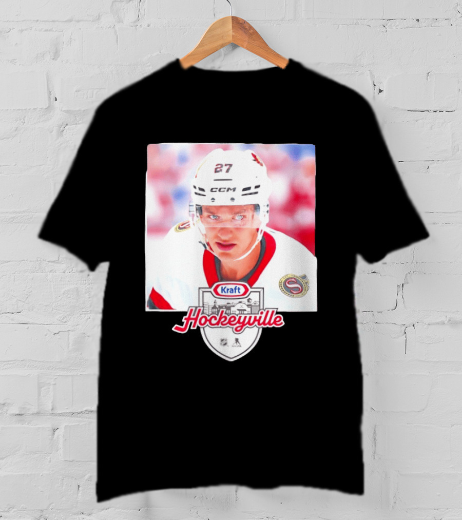 Ottawa Senators 27 Kraft Hockeyville CCM T-Shirt