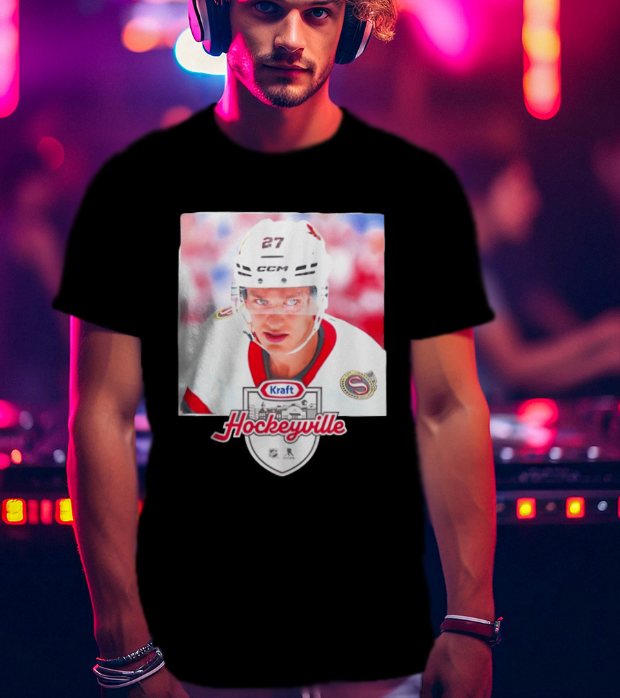 Ottawa Senators 27 Kraft Hockeyville CCM T-Shirt