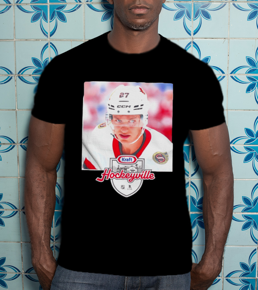 Ottawa Senators 27 Kraft Hockeyville CCM T-Shirt