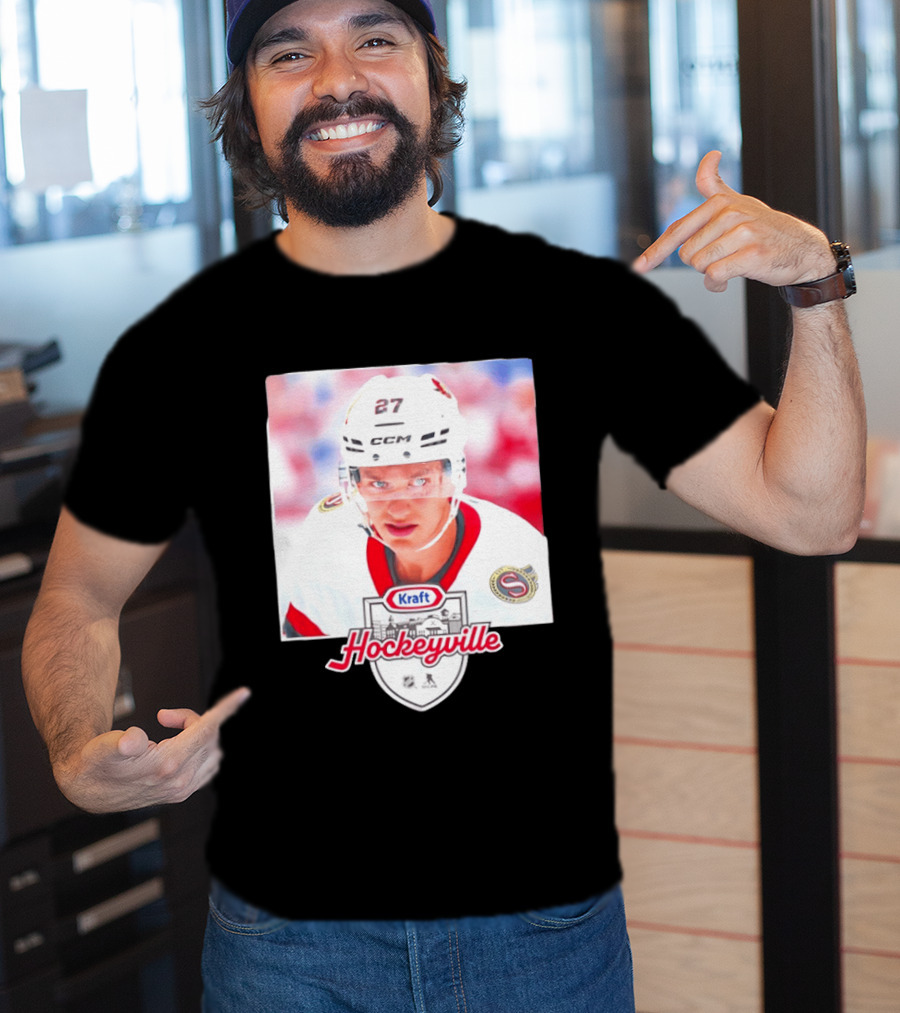 Ottawa Senators 27 Kraft Hockeyville CCM T-Shirt