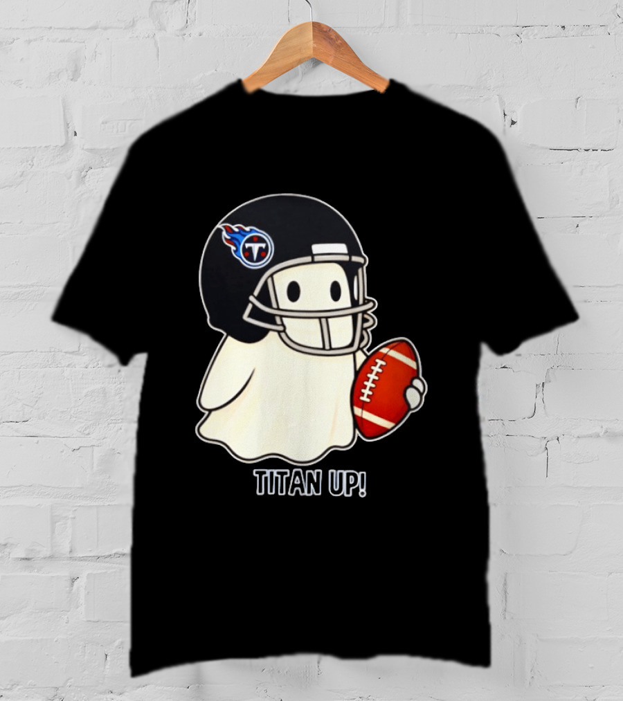 Tennessee Titans Ghost Halloween Titan Up 2026 Football Team Fan Gear T-Shirt
