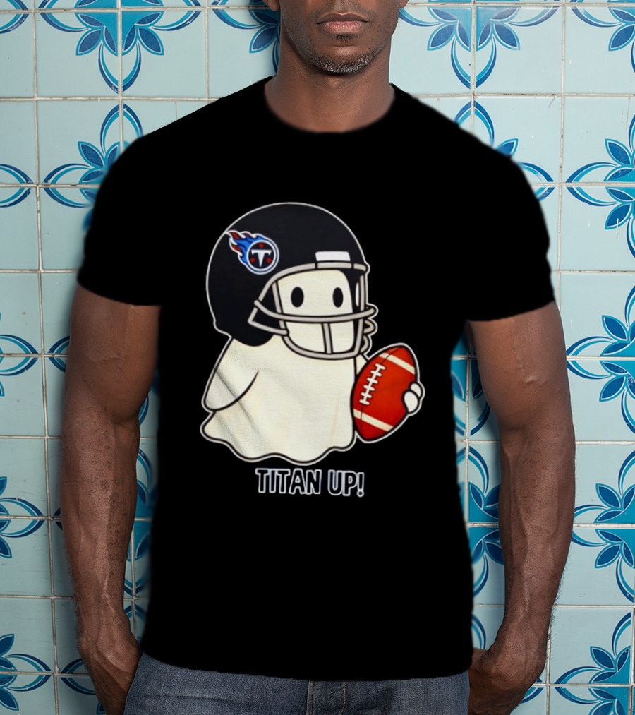 Tennessee Titans Ghost Halloween Titan Up 2026 Football Team Fan Gear T-Shirt