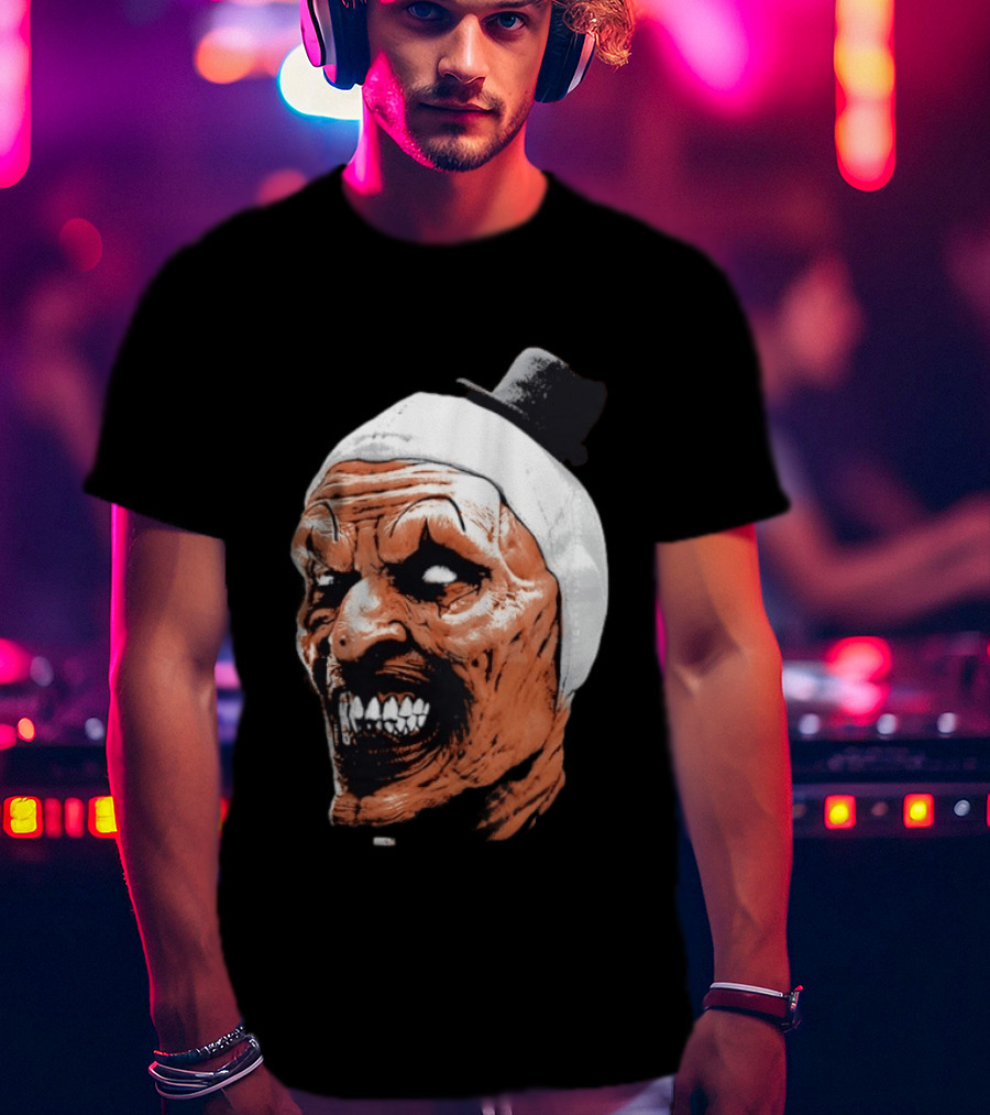 Clown Horror Halloween Mask 2026 T-Shirt