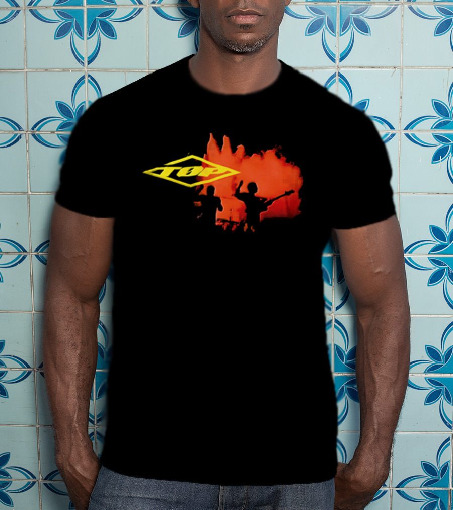 Twenty One Pilots Top Logo Red Splash T-Shirt