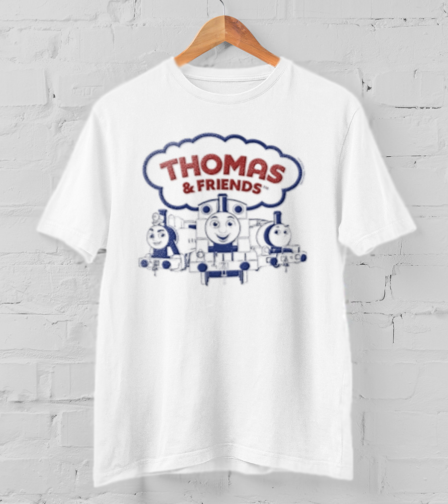 Thomas And Friends Smiling Cartoon Trains Trio T-Shirt