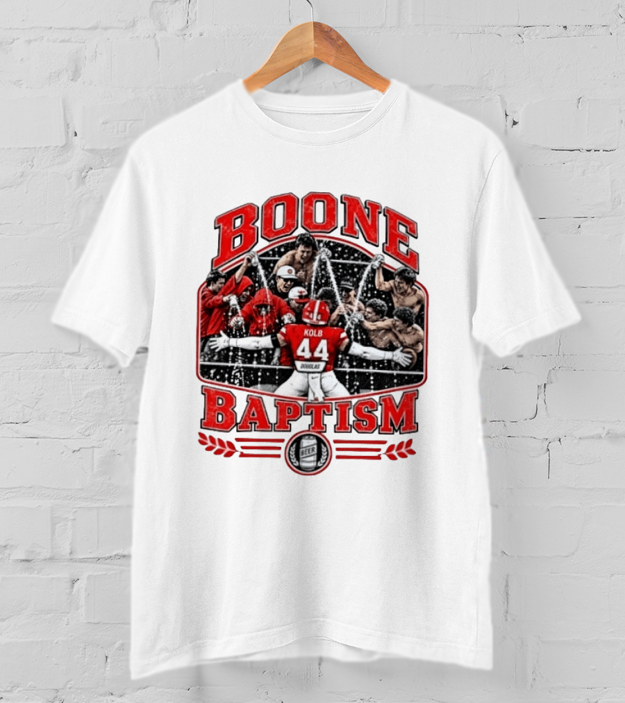 Oklahoma State Cowboys Boone Baptism Kolb 44 Football Celebration Team Spirit T-Shirt