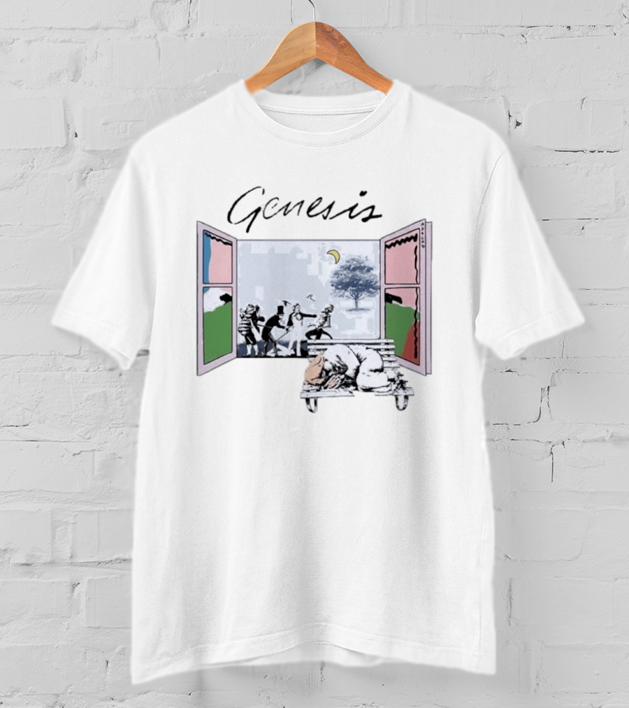 Genesis Abacab 45th Anniversary Open Window Scene T-Shirt