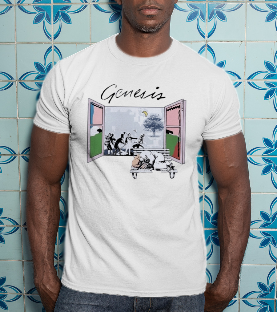 Genesis Abacab 45th Anniversary Open Window Scene T-Shirt