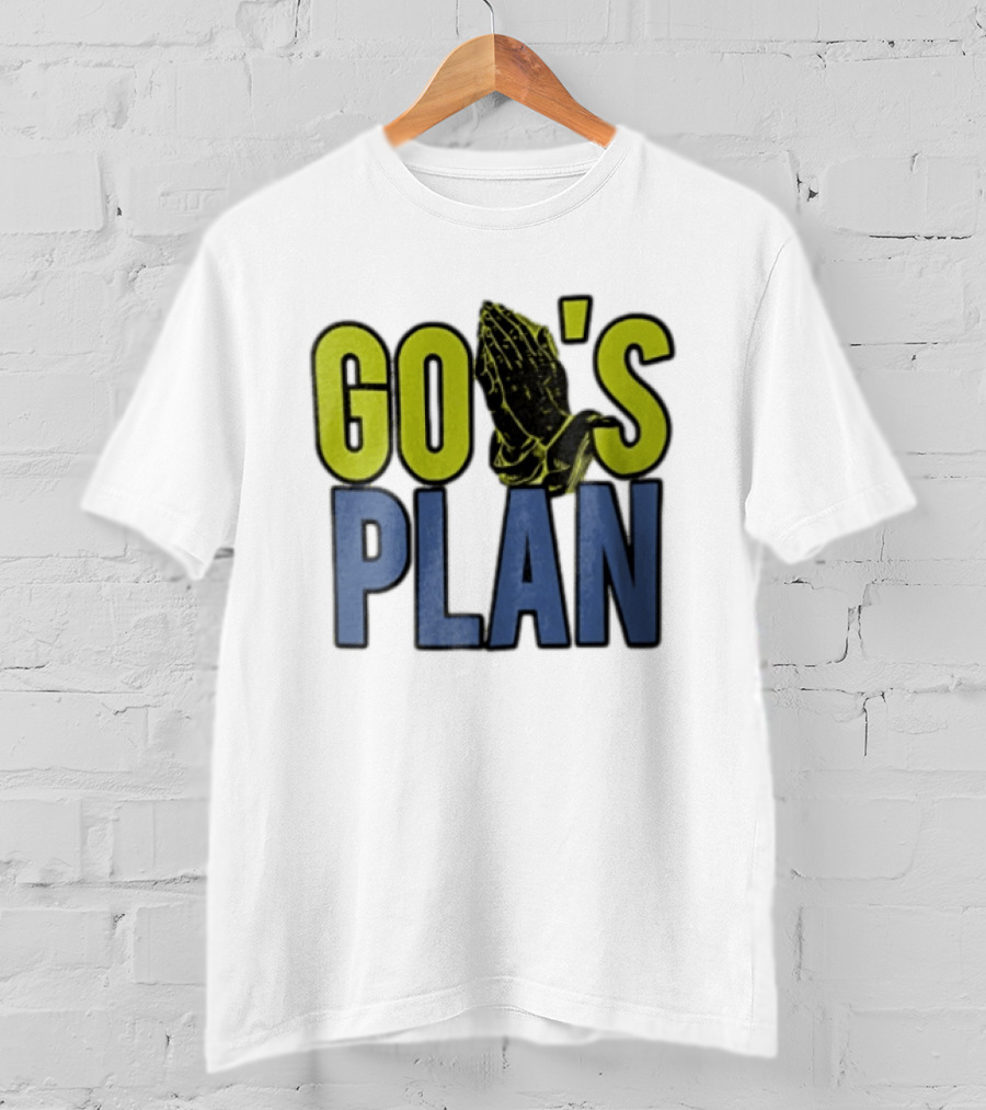 GO'S PLAN Praying Hands T-Shirt