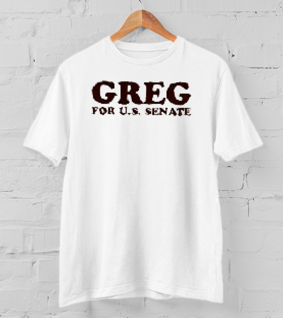 Greg Levy For U.S. Senate Send A Worker To The Senate T-Shirt