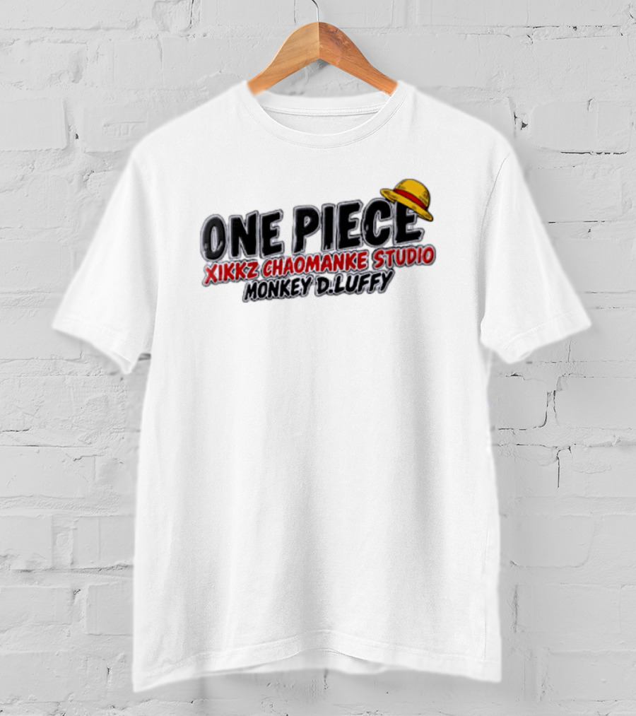 One Piece Xikkz Chaomanke Studio Monkey D Luffy Straw Hat T-Shirt