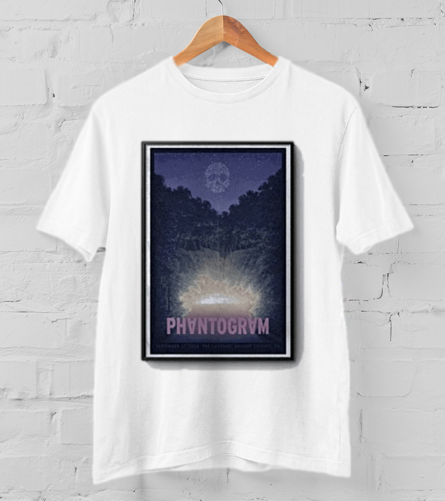 Phantogram September 17 2026 The Caverns Grundy County Tennessee Concert T-Shirt