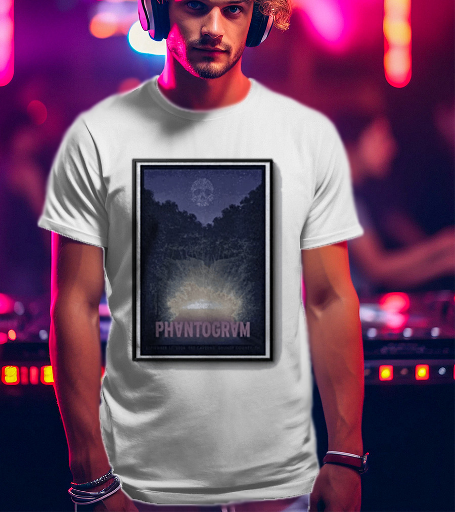 Phantogram September 17 2026 The Caverns Grundy County Tennessee Concert T-Shirt