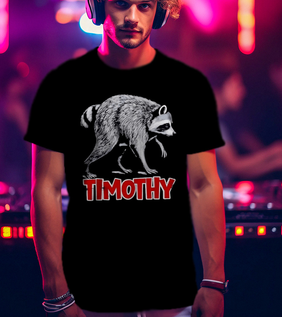 Timothy The Raccoon Wildlife 2026 T-Shirt