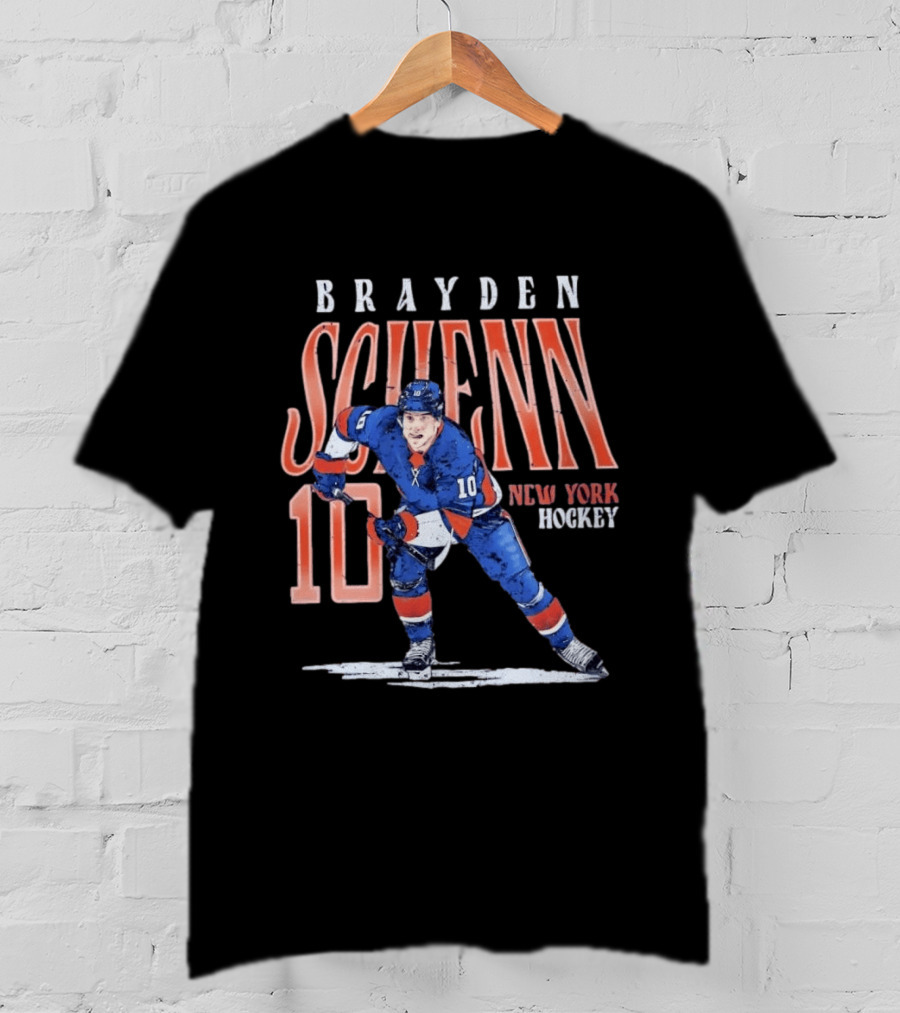 Brayden Schenn 10 New York Hockey Player Fan Gear T-Shirt