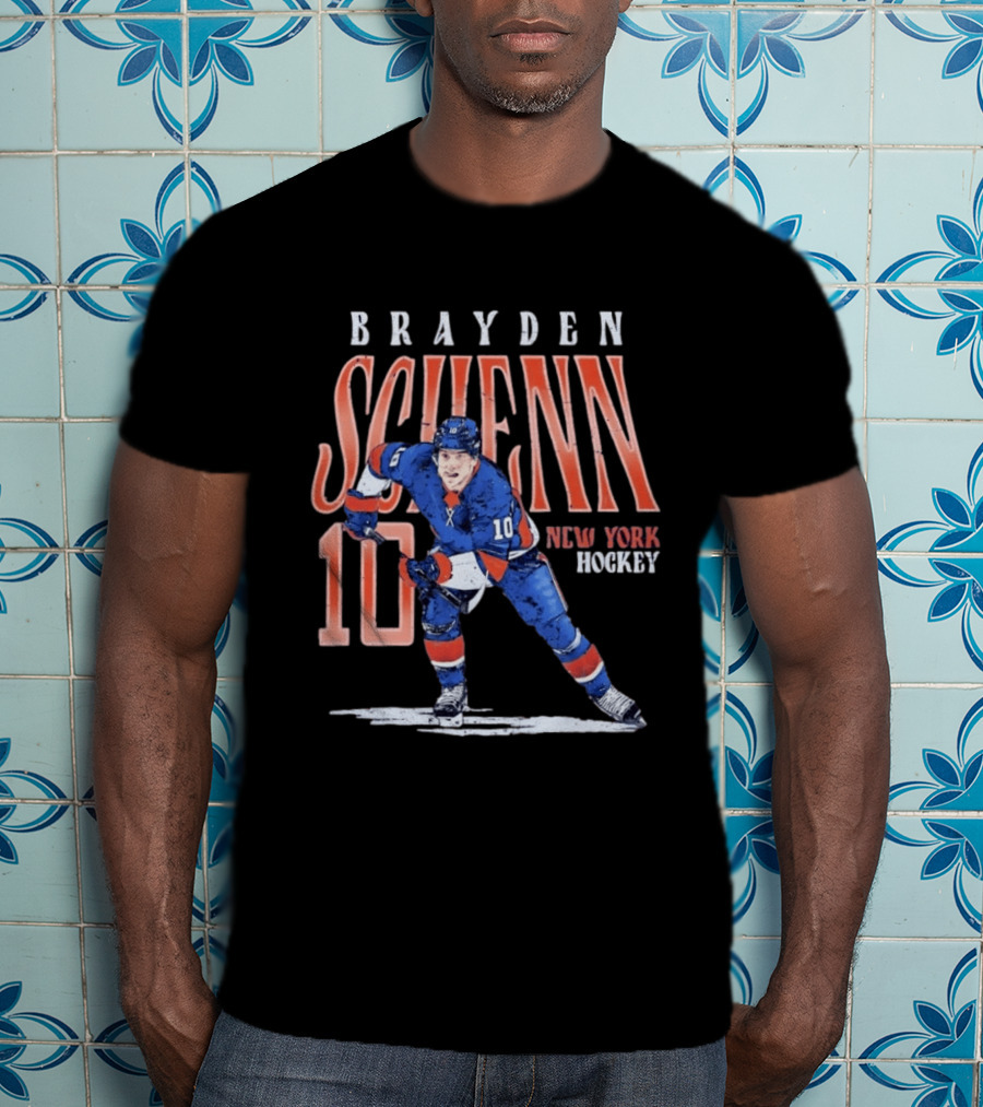 Brayden Schenn 10 New York Hockey Player Fan Gear T-Shirt