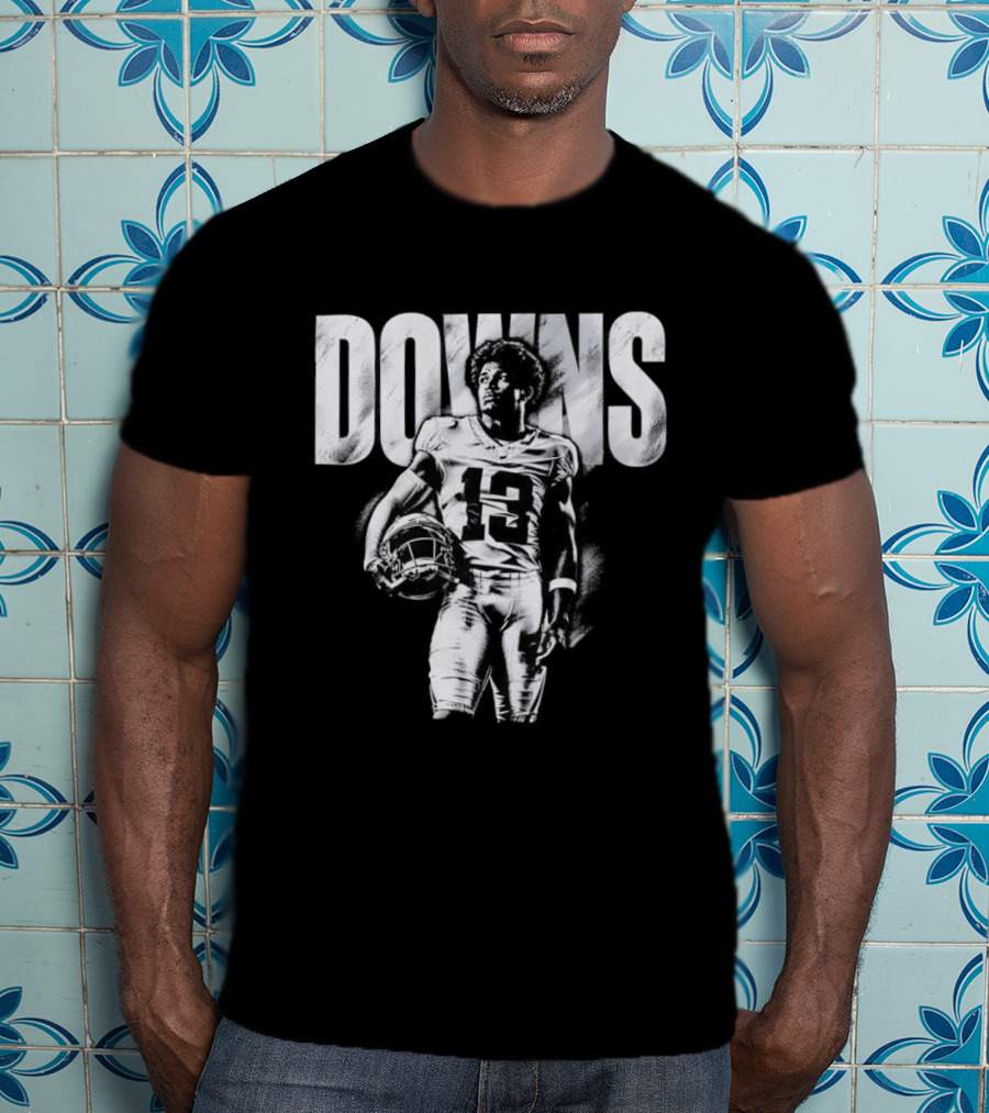 Downs No 13 Dallas Cowboys Football T-Shirt