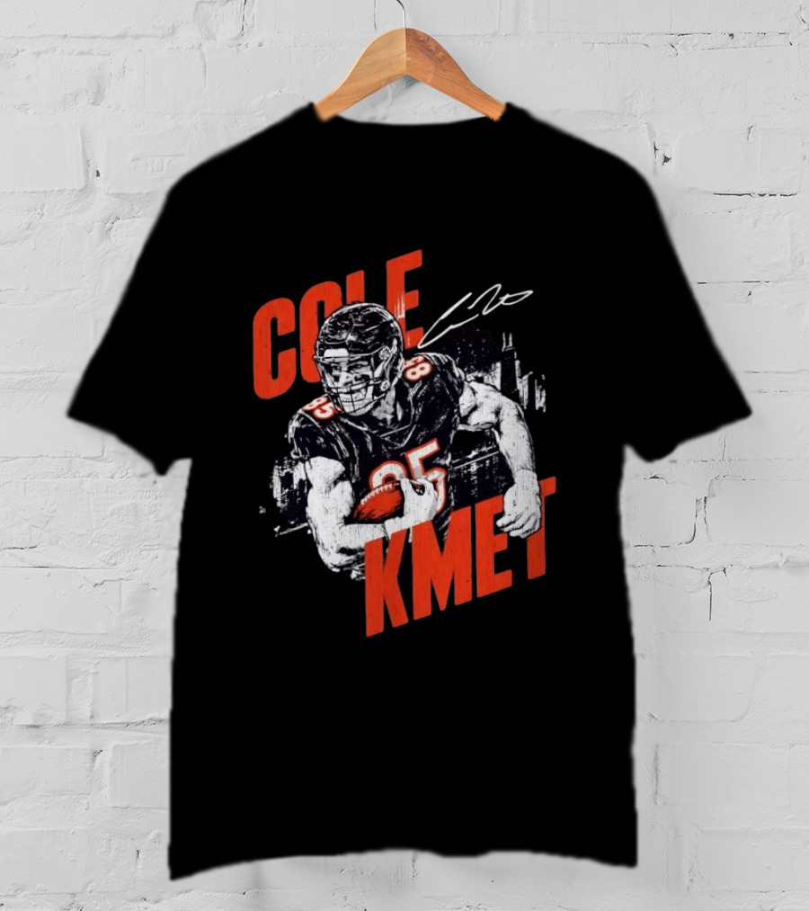 Cole Kmet Chicago Bears Football Iconic Number 85 Sports T-Shirt
