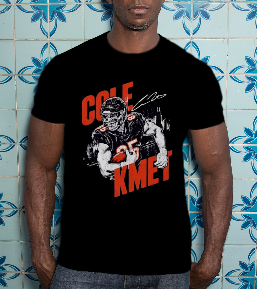 Cole Kmet Chicago Bears Football Iconic Number 85 Sports T-Shirt