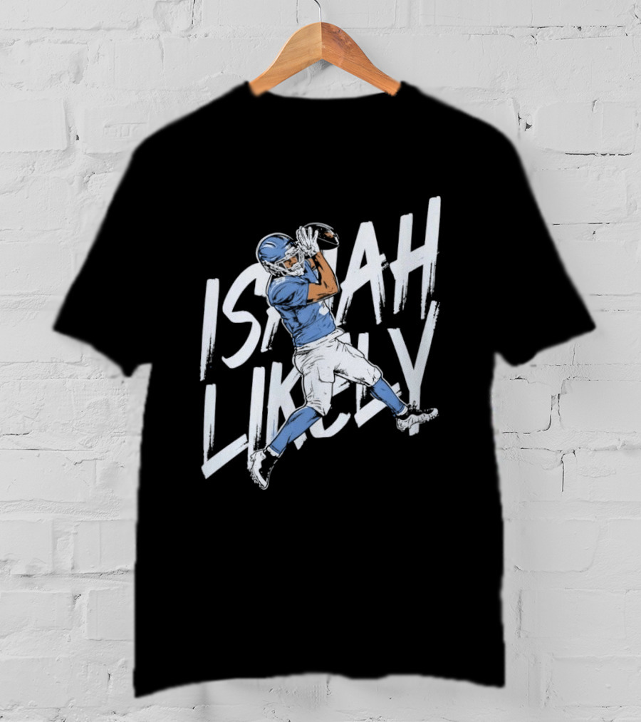 Isaiah Likely Football Catch New York Giants Player T-Shirt