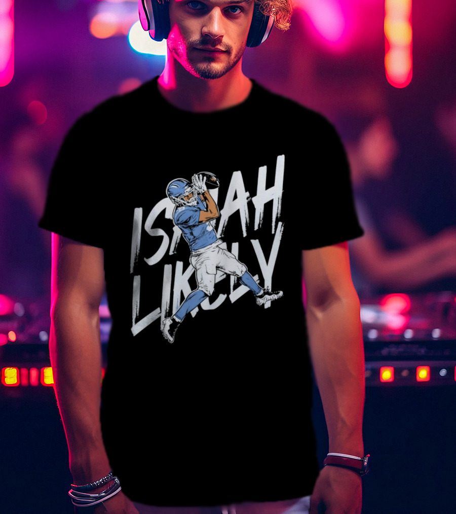 Isaiah Likely Football Catch New York Giants Player T-Shirt