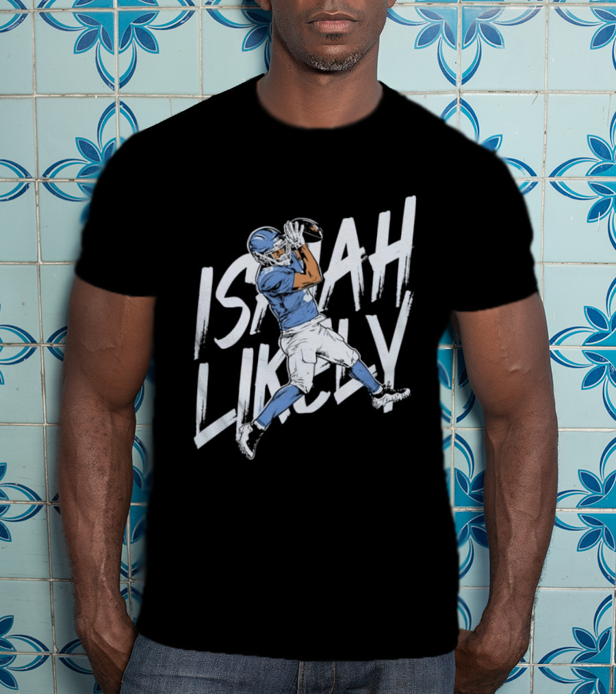Isaiah Likely Football Catch New York Giants Player T-Shirt