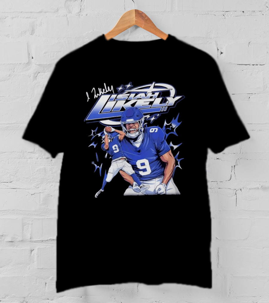Isiah Likely No 9 Football New York Giants Future Star T-Shirt