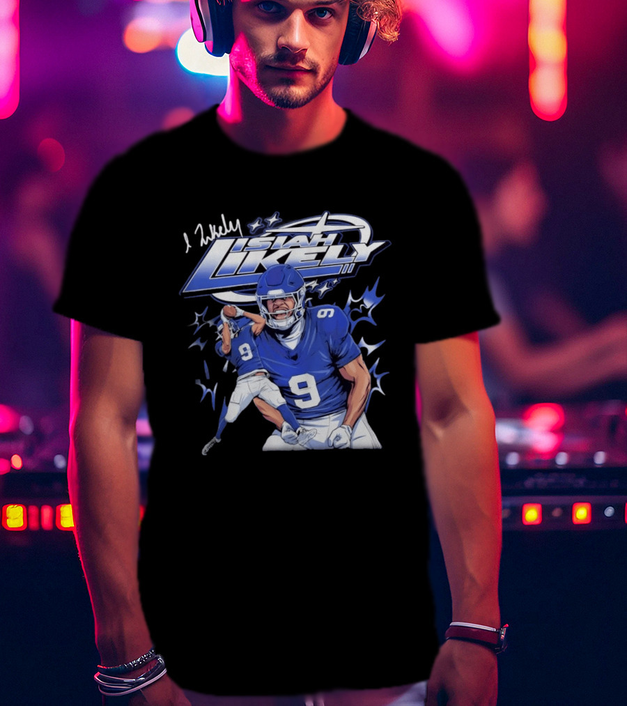 Isiah Likely No 9 Football New York Giants Future Star T-Shirt