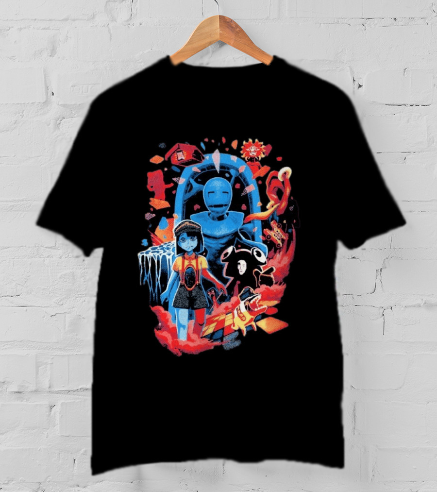 ENA Dream BBQ Lonely Door Character Art And Surreal T-Shirt
