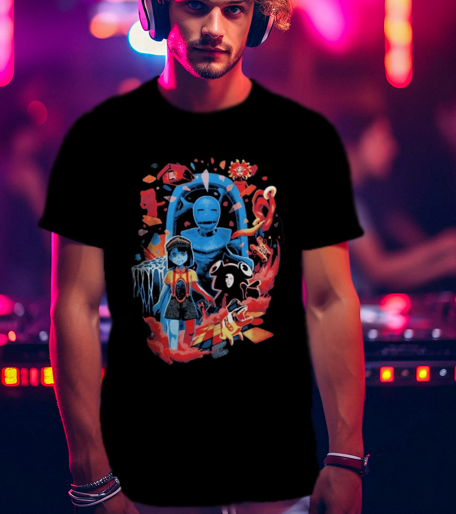ENA Dream BBQ Lonely Door Character Art And Surreal T-Shirt