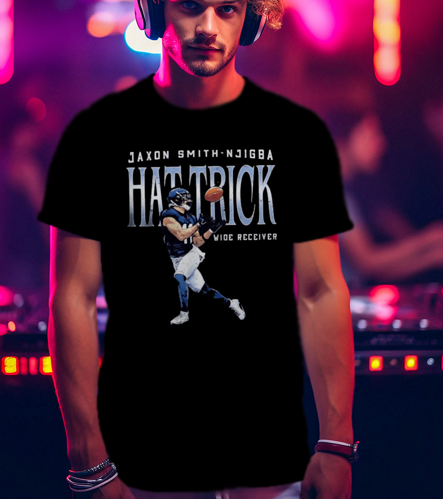 Jaxon Smith Njigba Hat Trick Wide Receiver T-Shirt