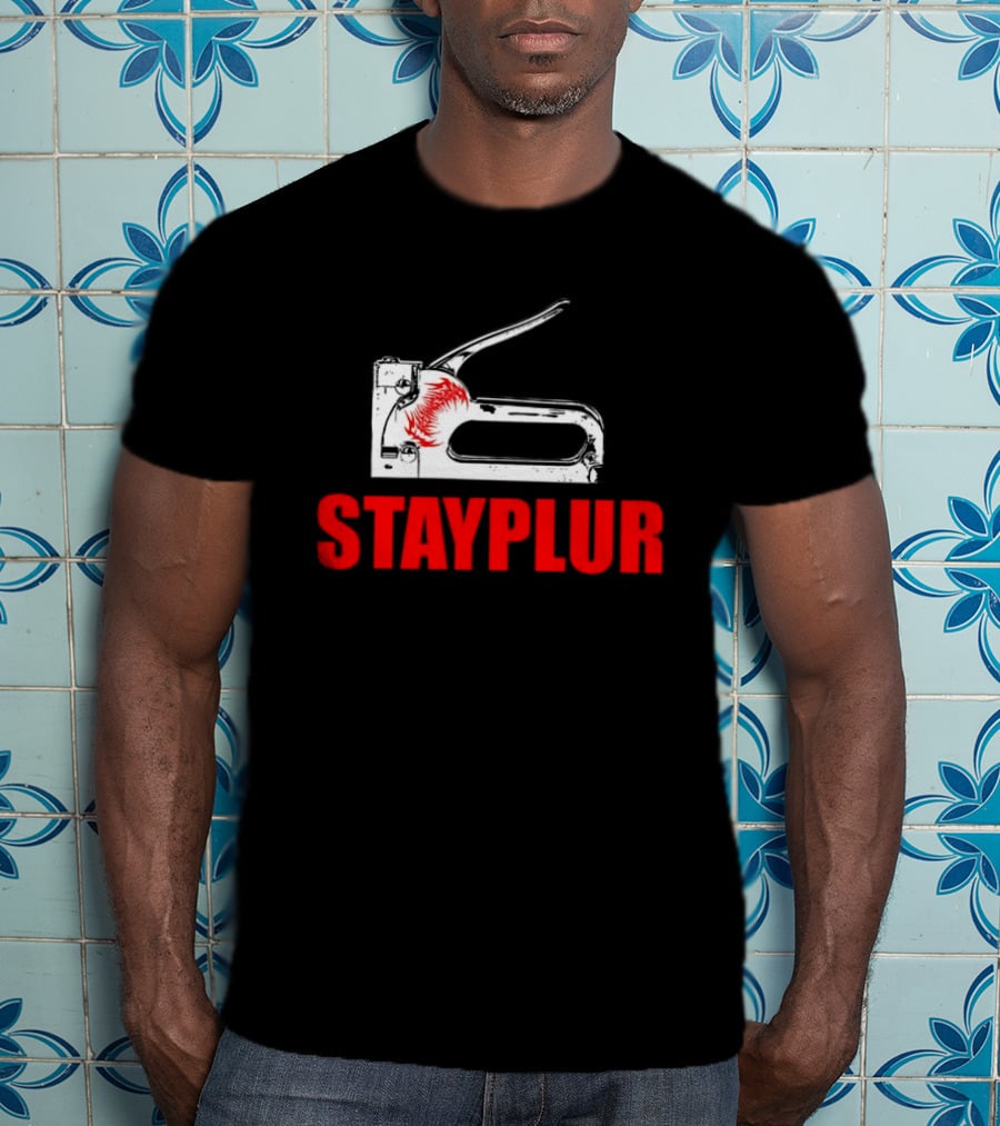 Firehouse666 Stayplur Stapler T-Shirt